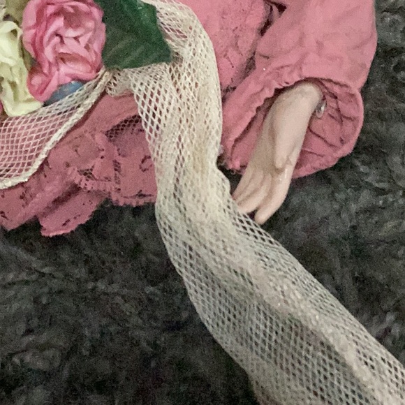 2 Vintage Victorian style angel Christmas ornaments - Picture 5 of 9